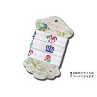 TOKYO ANTIQUE イニシャル刺繍テープ バラ (1m)