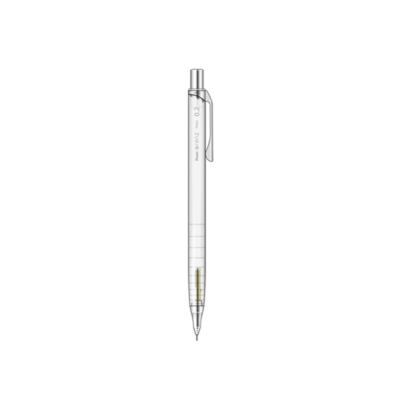 【10周年限定】 orenz オレンズ シャープペン 芯径 0.2 軸色 グラスホワイト XPP502-ANW