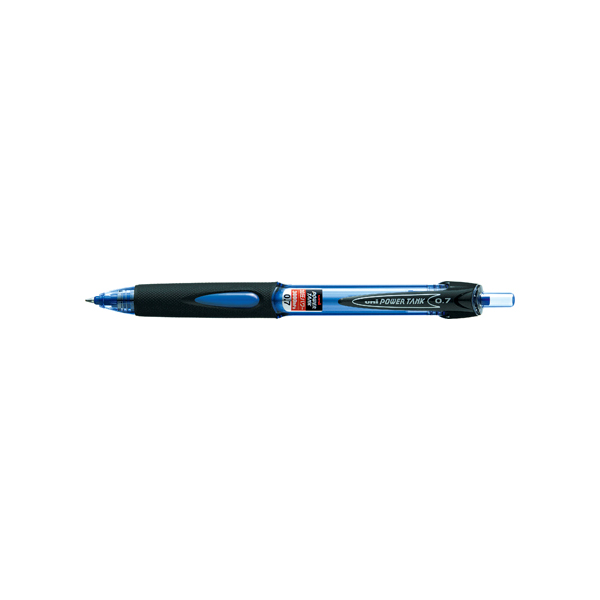 三菱鉛筆 油性ボールペン 加圧ボールペン パワータンク インク色 青 ボール径0.7mm