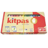 kitpas キットパス ミディアム ライスワックス 12色セット KMRW-12C