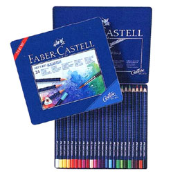 Faber-Castell ファーバーカステル アートグリップ 水彩色鉛筆 24色セット