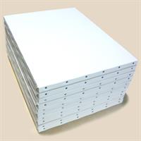 ホワイト 張りキャンバス KF F8 (455×380mm) 桐木枠 10枚パック