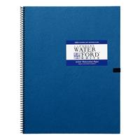 WATERFORD ウォーターフォード 水彩紙ブック EHS2-SM (中紙300g・中目・12枚綴) スプリング・ホワイト