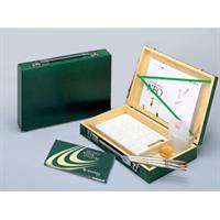 クサカベ 水彩画箱ブック 24色セット グリーン