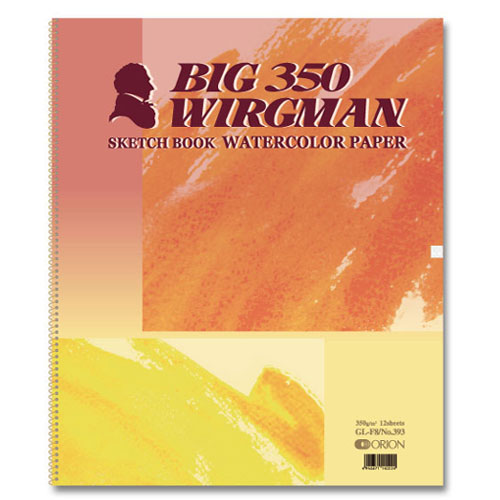 スケッチブック GL-F6 F6 (410×330) ワーグマン 最高級水彩紙 350g