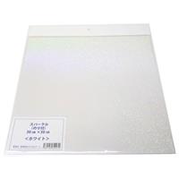 コンサート応援用フィルムシート スパークル (光沢) (30cm×30cm) ホワイト