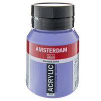 アムステルダム アクリリックカラー 500ml ウルトラマリンバイオレットライト