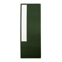 折手本 蛇腹式 28折 片面用 (3寸5分×1尺) 中杉 布表紙 (緑)