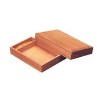 木彫 工芸葉書箱