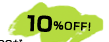 10% OFF!