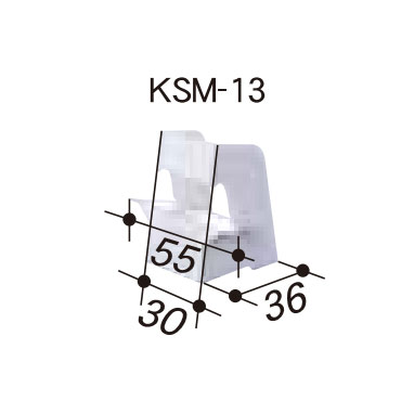 簡単・便利 組立式 紙スタンド 名刺サイズ対応 10枚入 KSM-13