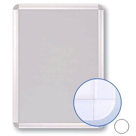 ポスターフレーム オープンパネル-S A1 (594×841mm) ホワイト×ホワイト