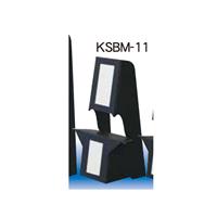 簡単・便利 組立式 紙スタンド ブラック キャビネサイズ対応 10枚入 KSBM-11