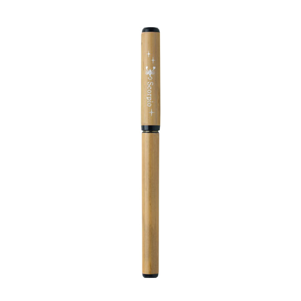あかしや 天然竹筆ペン 蠍座 透明ケース 2700MP-20
