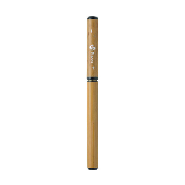 あかしや 天然竹筆ペン 魚座 透明ケース 2700MP-24