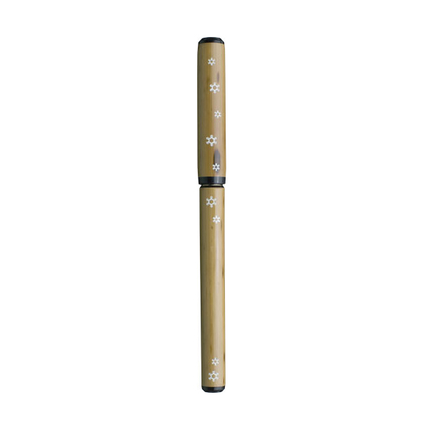 あかしや 天然竹筆ペン 結晶 透明ケース 2700MP-30