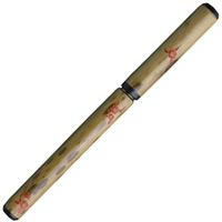 あかしや 天然竹筆ペン 椿 透明ケース 2700MP-45