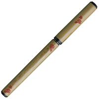 あかしや 天然竹筆ペン 薔薇 透明ケース 2700MP-46