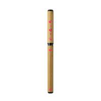 あかしや 天然竹筆ペン ハート 透明ケース 2700MP-52