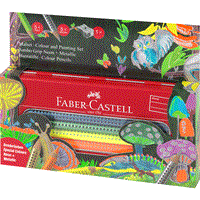 Faber-Castell ファーバーカステル Red-range ジャンボグリップ イン・ザ・フォレス 色鉛筆セット