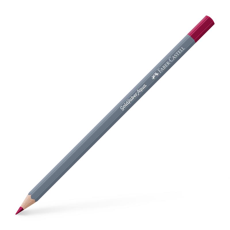 【1ダース】 Faber-Castell ファーバーカステル ゴールドファーバーアクア水彩色鉛筆 126 パーマネントカーマイン