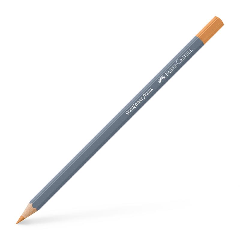 【1ダース】 Faber-Castell ファーバーカステル ゴールドファーバーアクア水彩色鉛筆 187 バーントオーカー