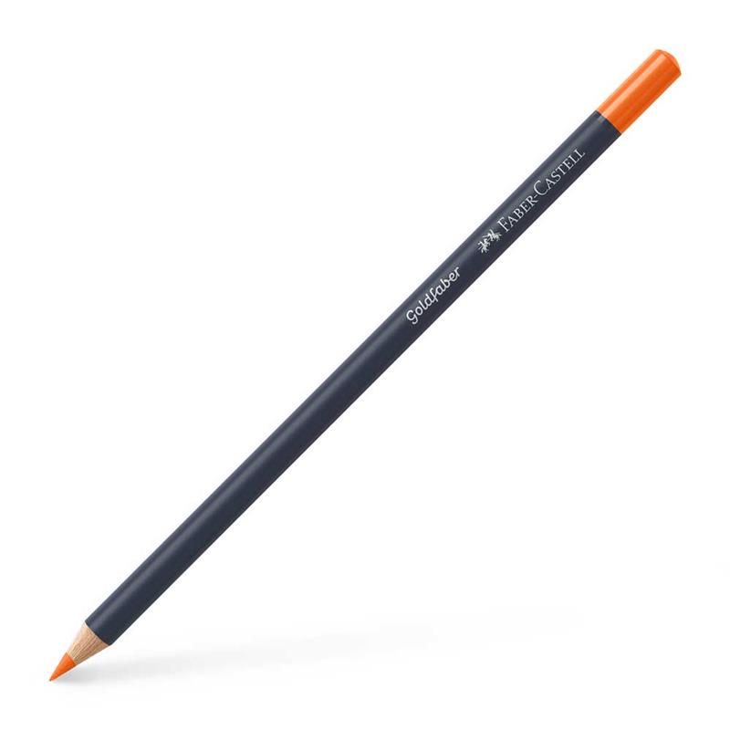 1ダース】 Faber-Castell ファーバーカステル ゴールドファーバー色鉛筆 115 ダークカドミウムオレンジ | ゆめ画材