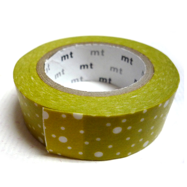 mt マスキングテープ 1P 霰小紋・芥子 15mm幅×10m巻