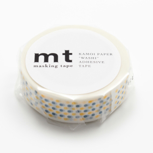 mt マスキングテープ 8P マーブル・イエロー 15mm幅×10m巻