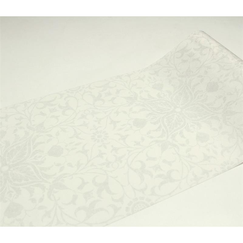 mt リメイクシート CASA FLEECE ウイリアムモリス Pure Net Ceiling Embroidery Paper White 230mm×5m