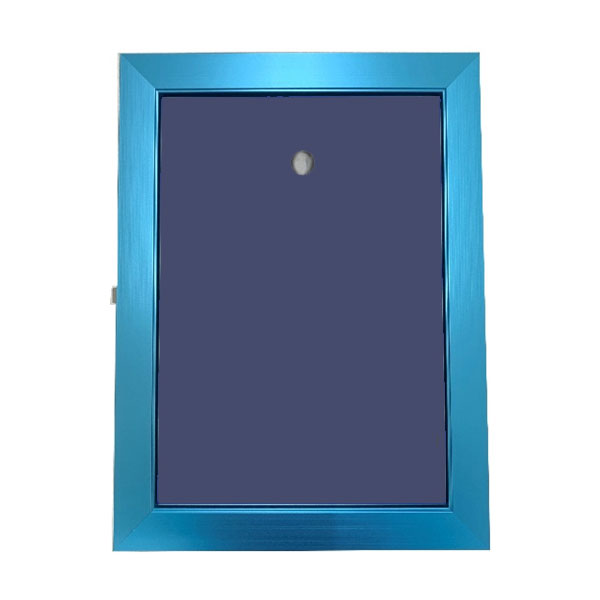 ユニフォーム額縁 ブルー×紺 L (1100×900) 前開き式