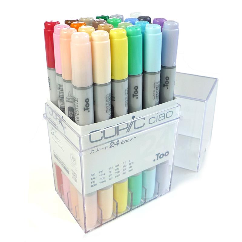 コピック 24色＋4色 カラーペン Ad9wVKUilc - godawaripowerispat.com