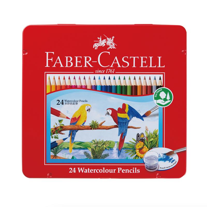 Faber-Castell ファーバーカステル 水彩色鉛筆 24色セット 74414