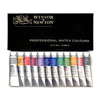 Winsor＆Newton プロフェッショナル ウォーターカラー 5ml チューブ 12色セット 【期間限定！水彩画セール対象商品】