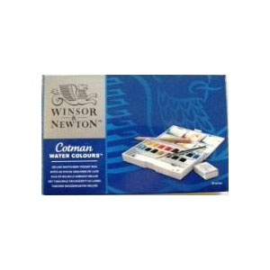 Winsor＆Newton コットマン ウォーターカラー デラックス スケッチポケットボックスセット