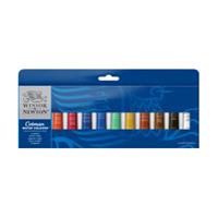 Winsor＆Newton コットマン ウォーターカラー 水彩絵具12色 チューブセット