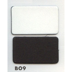 クレセントボード 黒芯 両面白黒 B09 B2 (5枚入)