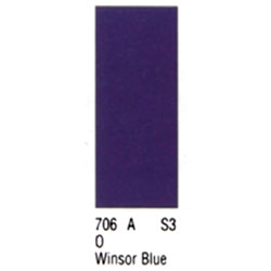 Winsor＆Newton デザイナーズ・ガッシュカラー 14ml 706 ウインザーブルー (3本パック)