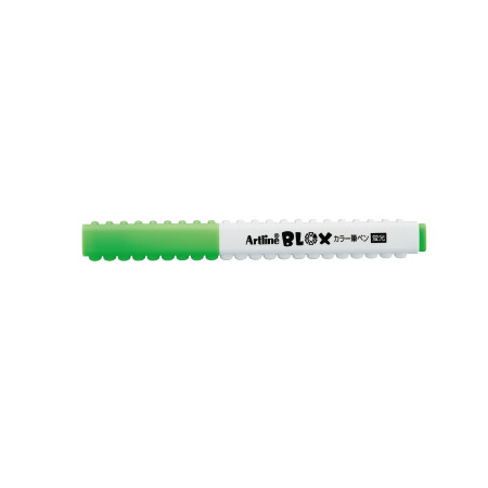 シャチハタ BLOX カラー筆ペン 蛍光 グリーン KTX-FF-G