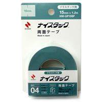ニチバン 両面テープ ナイスタック プラスチック用タイプ 15mm×1.2m NW-UP15SF