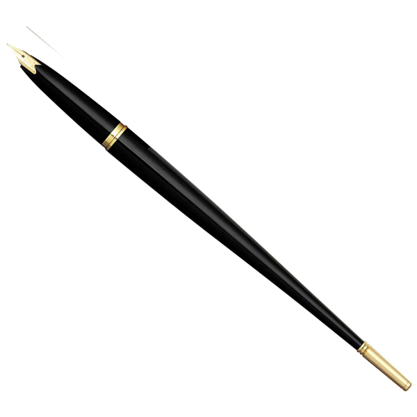 デスクペン 万年筆 KDP-3000A #1ブラック （極細）