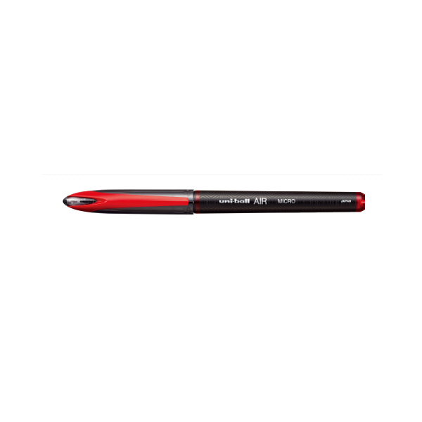 三菱鉛筆 水性ボールペン ユニボールエア 0.5mm 赤 UBA20105.15