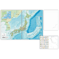 B5ノート 日本地図 (5冊パック)