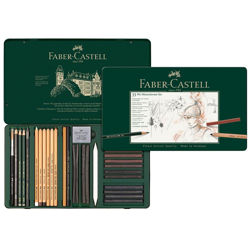 Faber-Castell PITT モノクロームセット ラージ 112977