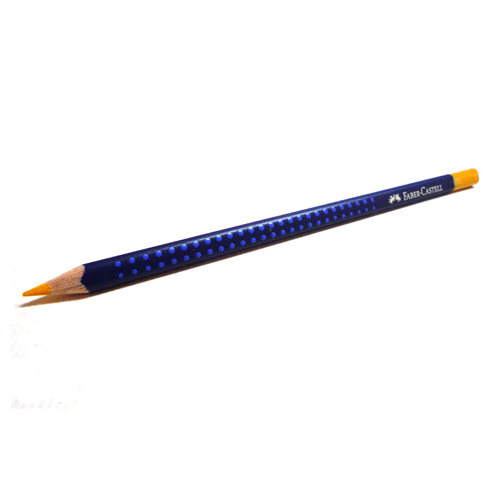 Faber-Castell ファーバーカステル アートグリップ 水彩色鉛筆 #108 ダークカドミウムイエロー （カナリアイエロー）