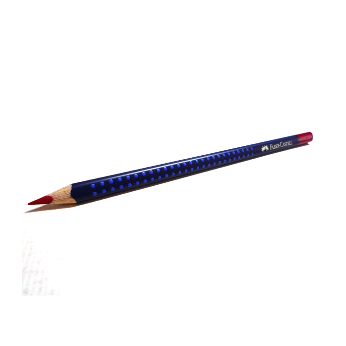 Faber-Castell ファーバーカステル アートグリップ 水彩色鉛筆 #121 ペールゼラニウムレーキ