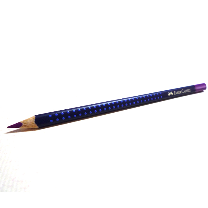 Faber-Castell ファーバーカステル アートグリップ 水彩色鉛筆 #134 クリムソン （マゼンダ）