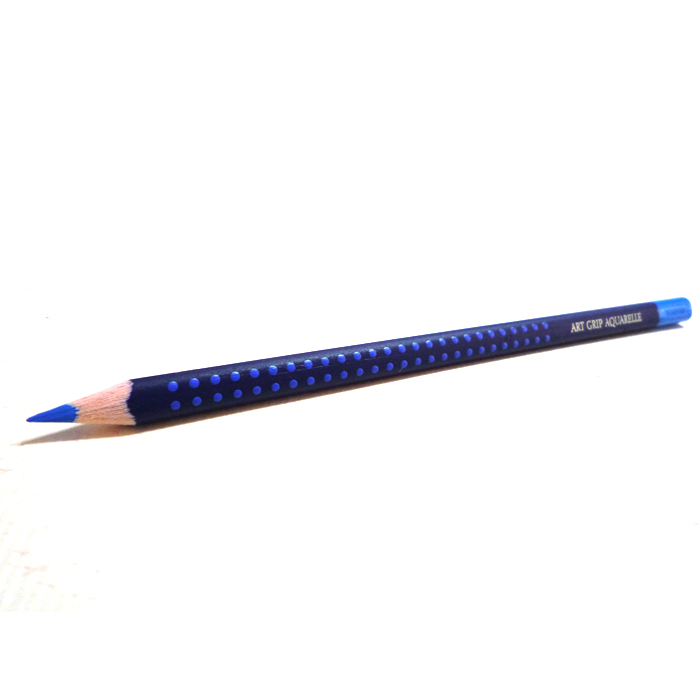 Faber-Castell ファーバーカステル アートグリップ 水彩色鉛筆 #152 ミドルフタロブルー （ダークフタロブルー148）