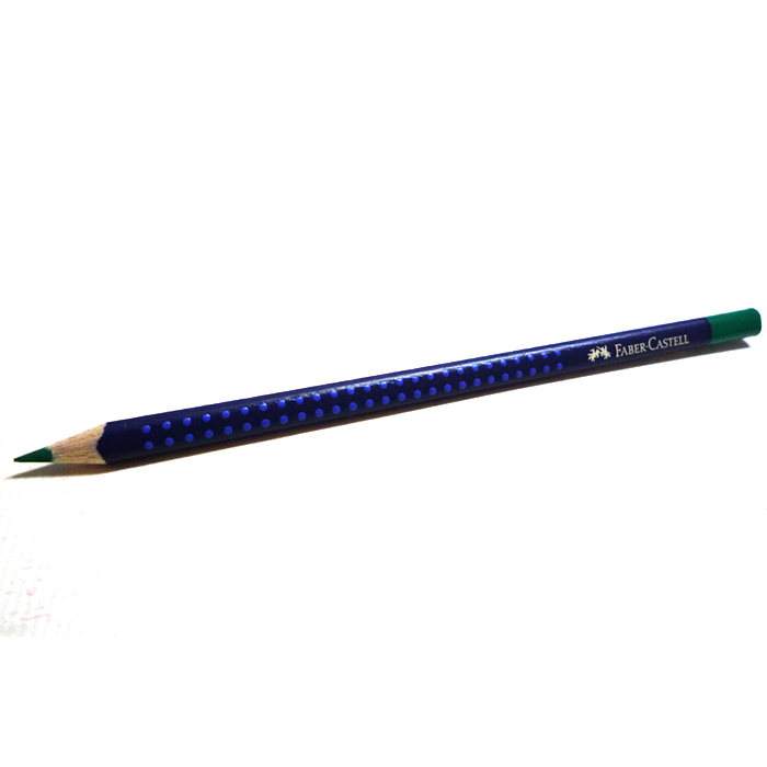 Faber-Castell ファーバーカステル アートグリップ 水彩色鉛筆 #163 エメラルドグリーン