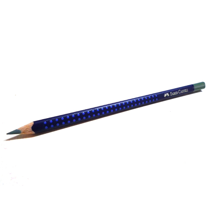 Faber-Castell ファーバーカステル アートグリップ 水彩色鉛筆 #172 アースグリーン （グレーグリーン）